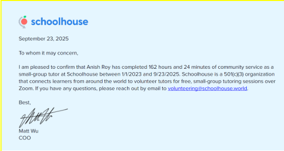 Schoolhouse teaching